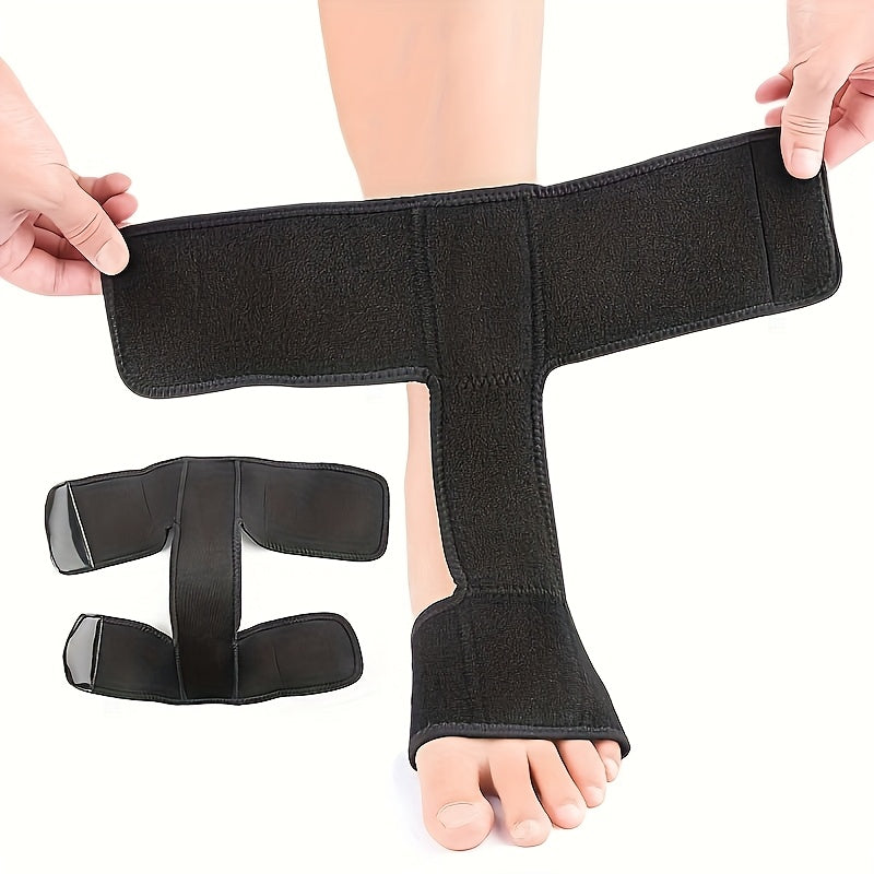 Adjustable Night Splint for Plantar Fasciitis, Foot Drop Brace, Ankle Brace for Arch Pain Achilles Comfort