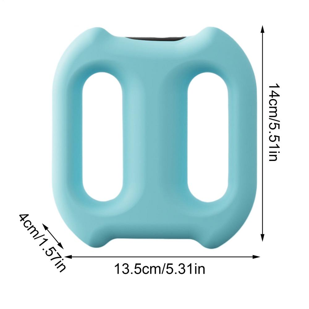 Type C Rechargeable Full Body Fascia Ring, 5-Speed Impact Silicone Ring, Ergonomic Fascia Massager with Adjustable Belt