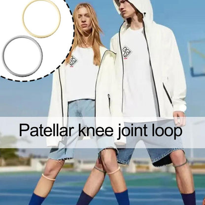 Basketball Stabilizer Brace Silicone Band For Patellar Protection, Patella Tendon Strap Fixed Elasticity Pain Relief