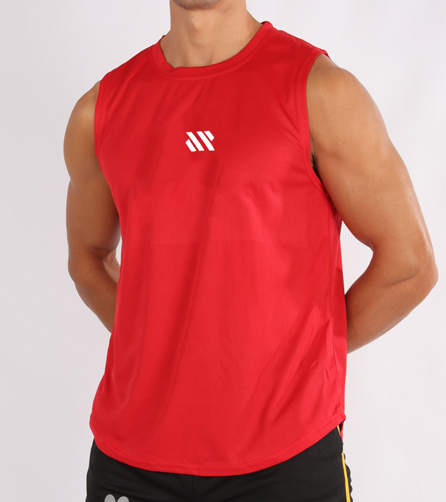 Summer Gym Vest Men Bodybuilding Sleeveless Sports Tank Top quick-drying mesh Fitness Running Tank Top Men Clothes