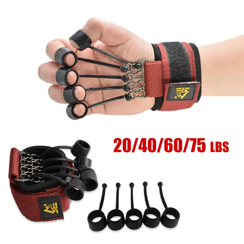 Fitness Sports Finger Strength Exerciser, Finger Flexion Extension Trainer, Hand Rehabilitation Training Equipment