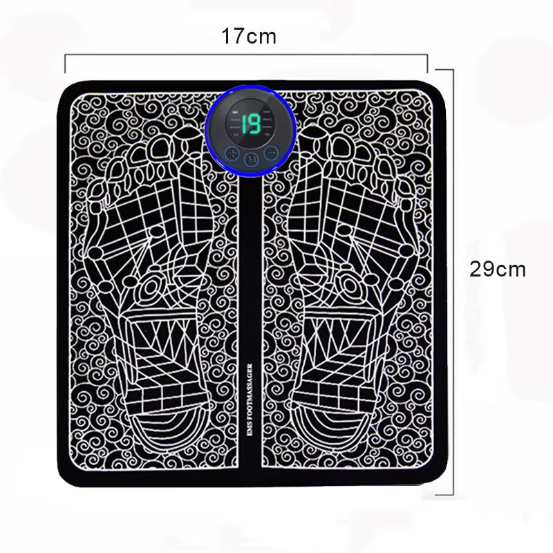 Relaxation Trainer Pad Muscle Massage Electric Foot Massager for Family Home Sport