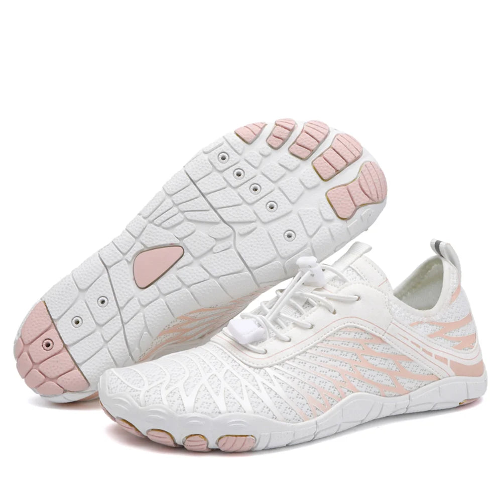 Aqua Shoes For Women Men, Quick-Drying Barefoot Water Shoes, Anti-Slip Outdoor Beach Swimming Sneakers, Upstream