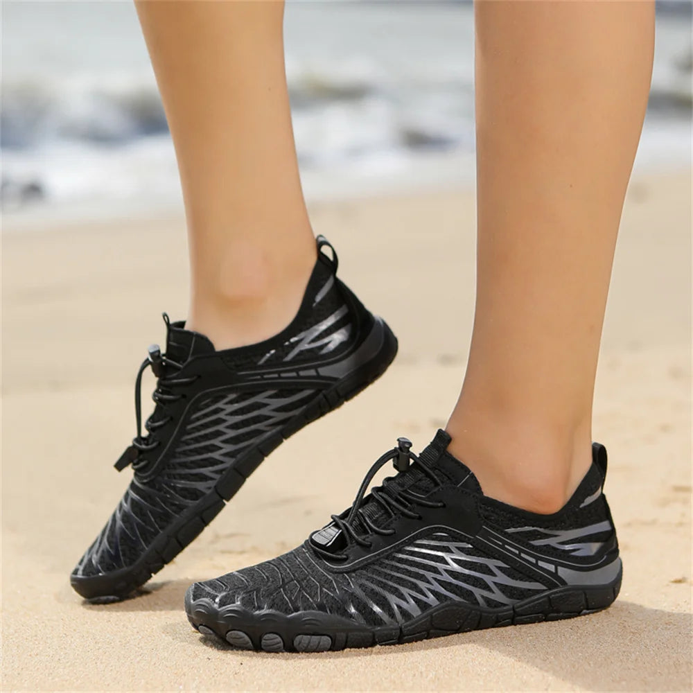 Aqua Shoes For Women Men QuickDrying Barefoot Water Shoes AntiSlip Outdoor Beach Swimming Sneakers  2