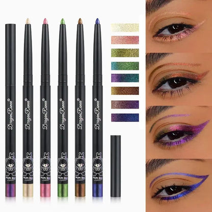 ShimmerShift MultiChrome Glitter Eyeliner  LongLasting Metallic Eye Makeup 2
