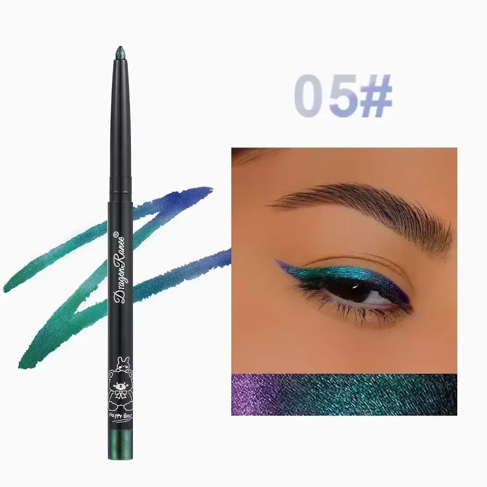 ShimmerShift MultiChrome Glitter Eyeliner  LongLasting Metallic Eye Makeup 10
