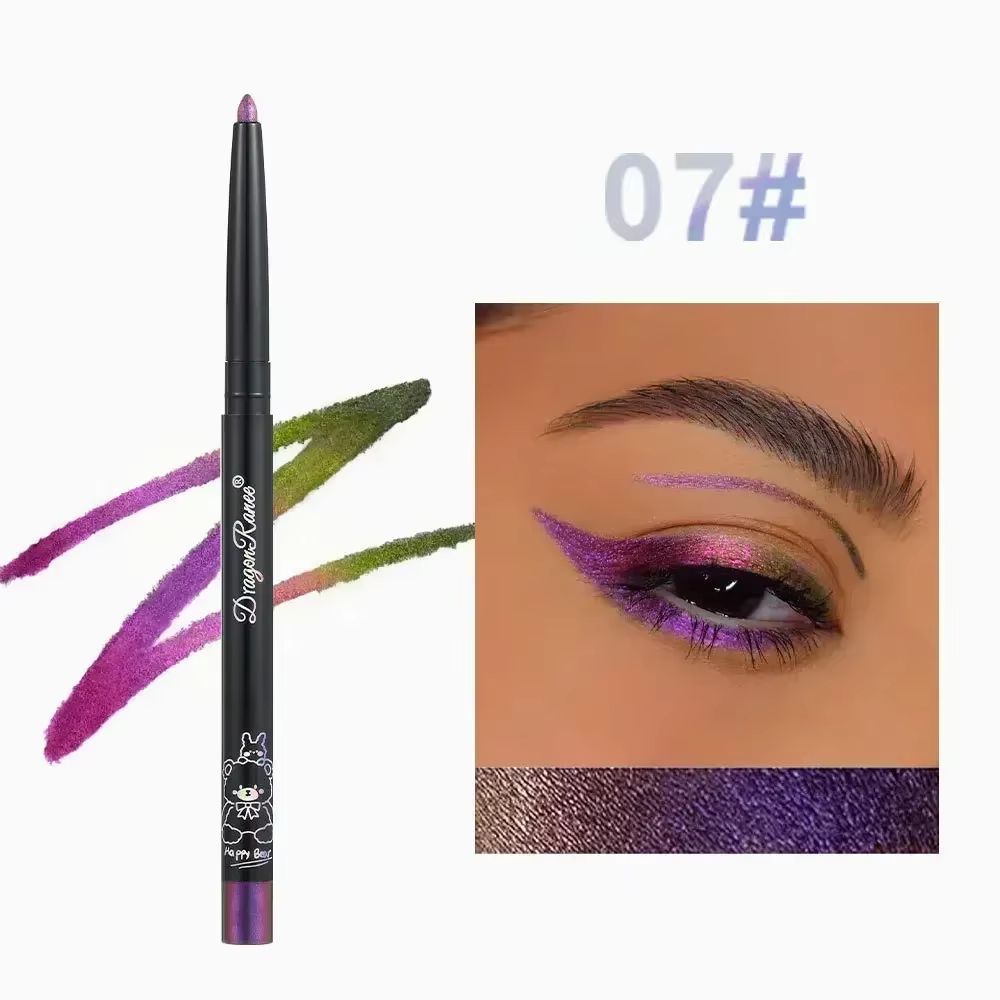 ShimmerShift MultiChrome Glitter Eyeliner  LongLasting Metallic Eye Makeup 12