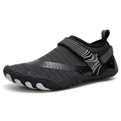 Quick Dry Men Women Water Shoes, Non Slip Five Finger Aqua Shoes, Barefoot Swimming, Outdoor Wading Shoes, Lightweight