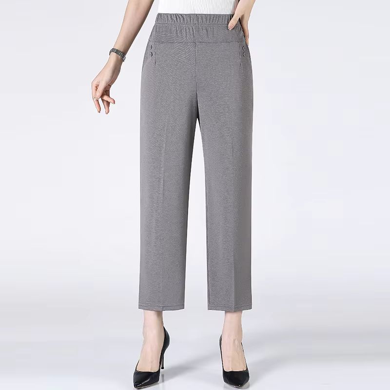 BreezeFlex High Waisted Summer Pants  Lightweight Breathable Loose Fit 1