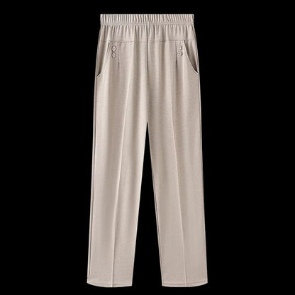 BreezeFlex High Waisted Summer Pants  Lightweight Breathable Loose Fit 5
