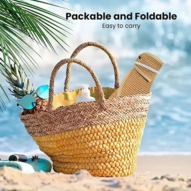 SunShield Foldable Wide Brim Visor  Womens UV Protection Summer Hat 4
