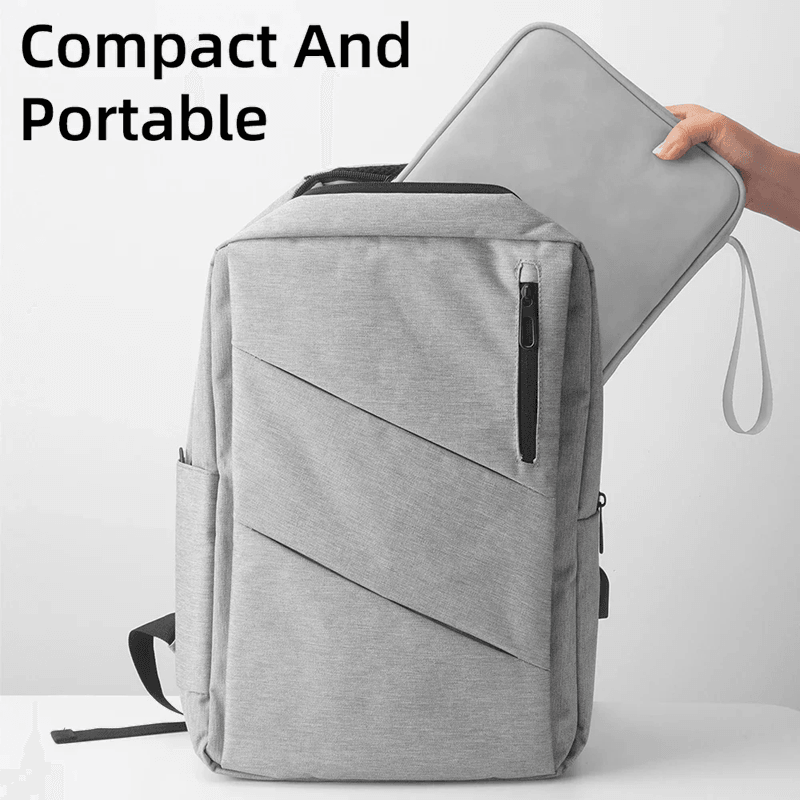 Waterproof Tablet Sleeve Bag With Zipper Pouch For IPad And Laptops 2