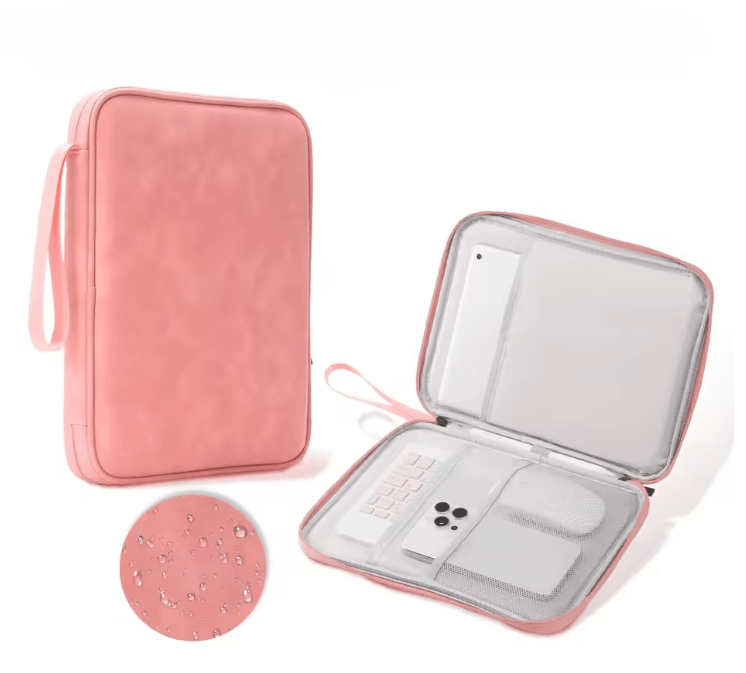 Waterproof Tablet Sleeve Bag With Zipper Pouch For IPad And Laptops 7