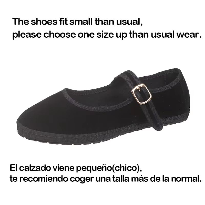 VelvaStep Womens Round Toe Flats  Soft HandStitched Casual Comfort Shoes 6