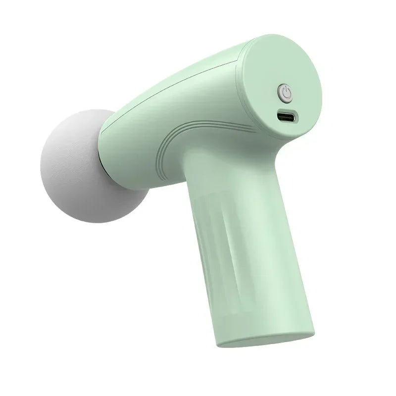 Deep Tissue Mini Pink Massage Gun for Muscle Pain, Handheld Fascia Therapy Gun