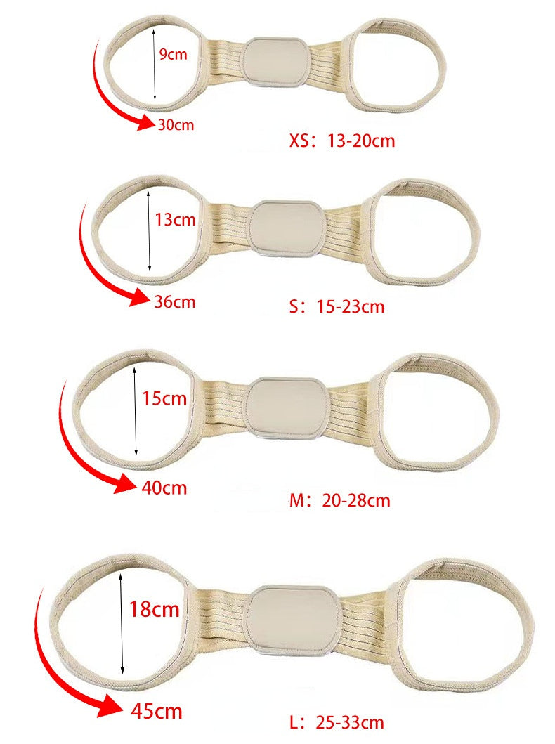 Clavicle Back Support Correction, New Back Posture Corrector for Adults & Children, Shoulder Straight Strap