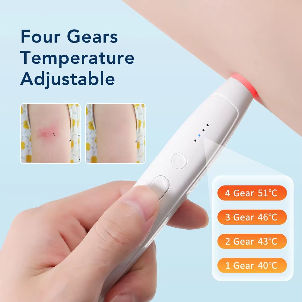 ReliefX Rechargeable Mosquito Bite Pen  Portable ChemicalFree AntiItch Device For Travel  Camping 2