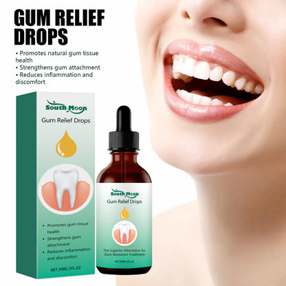 Advanced Gum Repair Serum Drops, Relieve Receding Gums, Gingival Swelling & Promote Oral Periodontal Hygiene, 30ml
