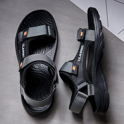 Summer Leisure Men Sandals Beach Holiday Sandals Men Shoes Outdoor Retro Sneakers Comfortable Casua 2