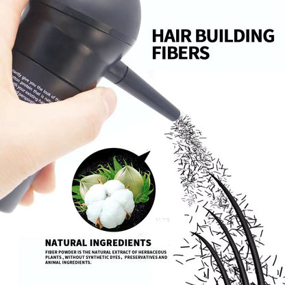 BUNEE Hair Building Fibers  Natural Hair Thickening Powder For Mens Balding  Thinning Areas 15g Set 4