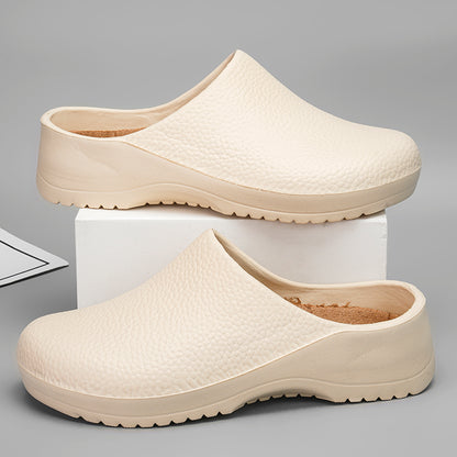 Comfortable Men Slippers Women Garden Clog Couples Water Proof Chef Shoe Sandal Slippers For Outdoo 6