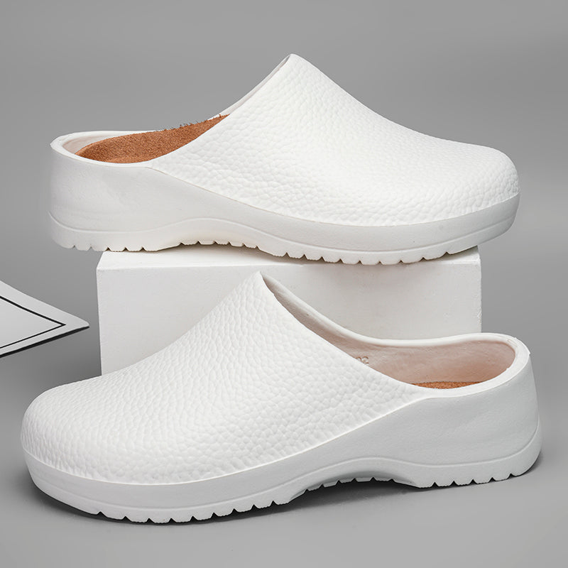 Comfortable Men Slippers Women Garden Clog Couples Water Proof Chef Shoe Sandal Slippers For Outdoo 7