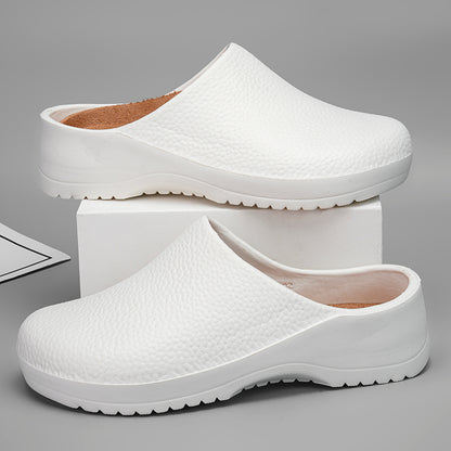Comfortable Men Slippers Women Garden Clog Couples Water Proof Chef Shoe Sandal Slippers For Outdoo 7