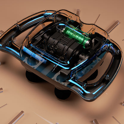 USB Charging Fascia Gun With 9 Modes 16 Massage Heads Simultaneously Massaging 99 Levels Of Force A 2