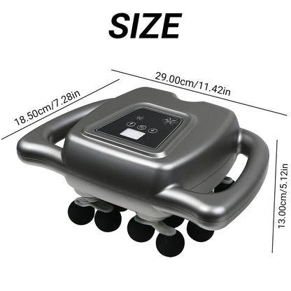 USB Charging Fascia Gun With 9 Modes 16 Massage Heads Simultaneously Massaging 99 Levels Of Force A 4