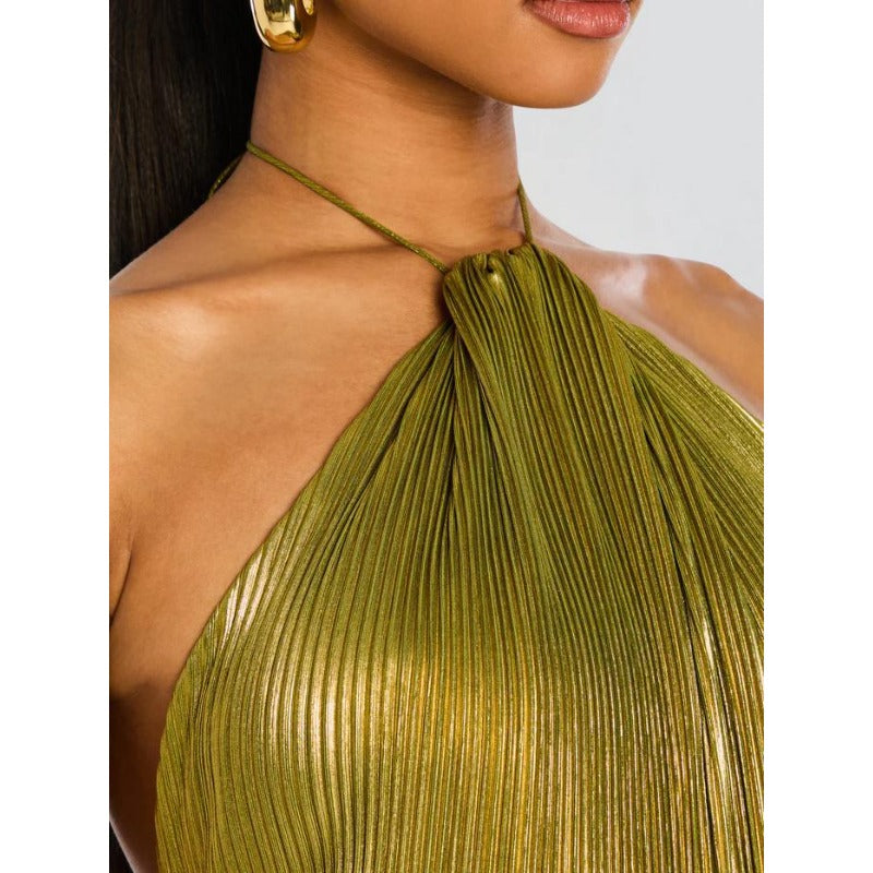 Luxurious Women Corset Party Dress, Sexy Off Shoulder Halter Cocktail Gown, Celebrity Long Prom Guest Dress with Slit