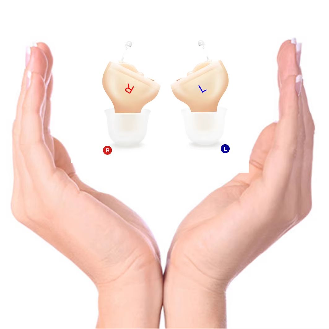Premium Mini CIC Hearing Aid  Discreet Rechargeable Inner Ear Device For Clear TV  Call Sound Left  10