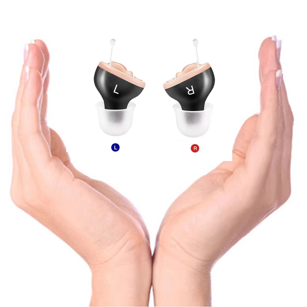 Premium Mini CIC Hearing Aid  Discreet Rechargeable Inner Ear Device For Clear TV  Call Sound Left  13