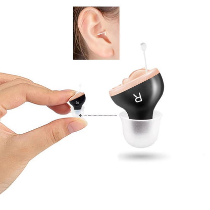 Premium Mini CIC Hearing Aid  Discreet Rechargeable Inner Ear Device For Clear TV  Call Sound Left  14