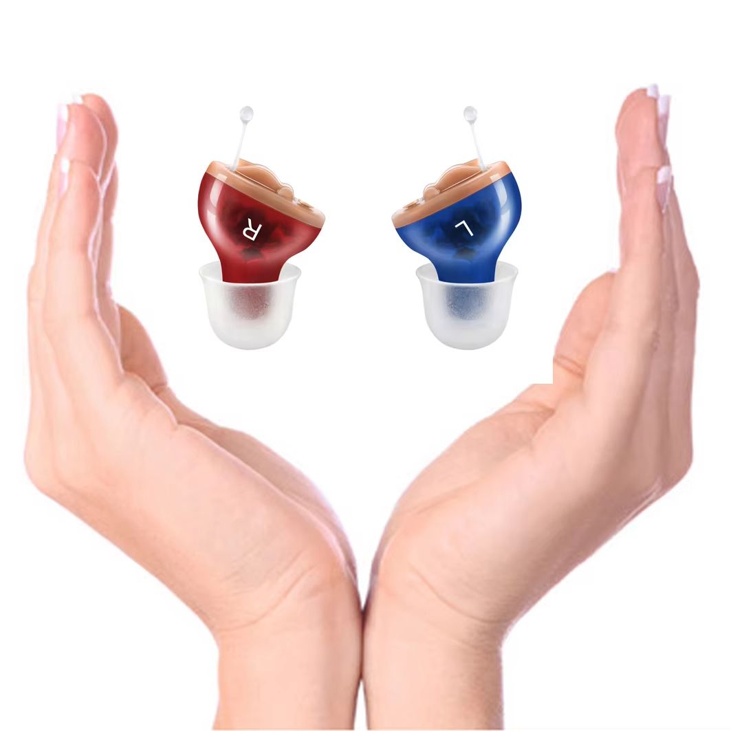 Premium Mini CIC Hearing Aid  Discreet Rechargeable Inner Ear Device For Clear TV  Call Sound Left  7