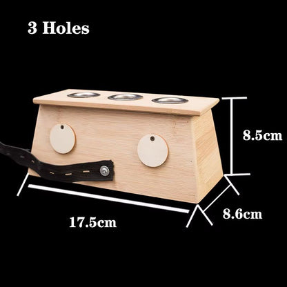 Natural Bamboo Moxibustion Box  Traditional Moxa Therapy Burner For Pain Relief Acupuncture  Body M 9