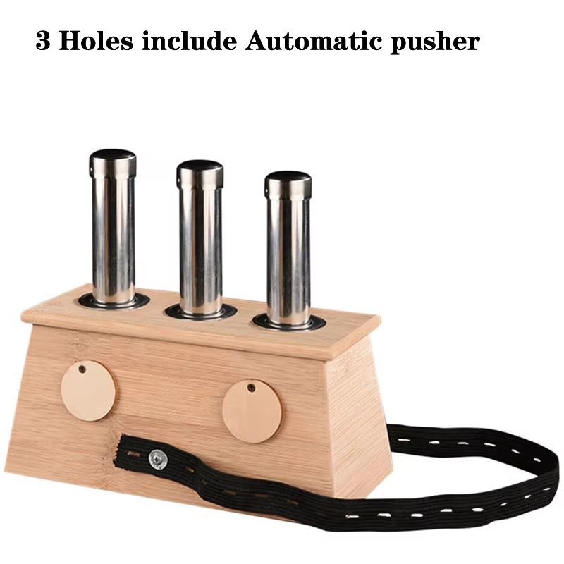 Natural Bamboo Moxibustion Box  Traditional Moxa Therapy Burner For Pain Relief Acupuncture  Body M 16