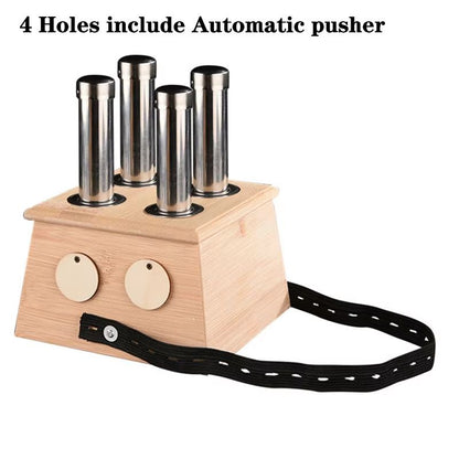Natural Bamboo Moxibustion Box  Traditional Moxa Therapy Burner For Pain Relief Acupuncture  Body M 17