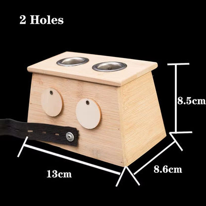 Natural Bamboo Moxibustion Box  Traditional Moxa Therapy Burner For Pain Relief Acupuncture  Body M 8