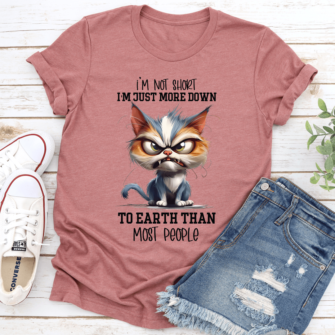 Im Not Short Im Just More Down Tee 1