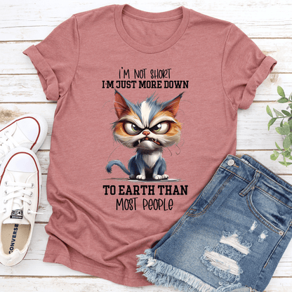 Im Not Short Im Just More Down Tee 1