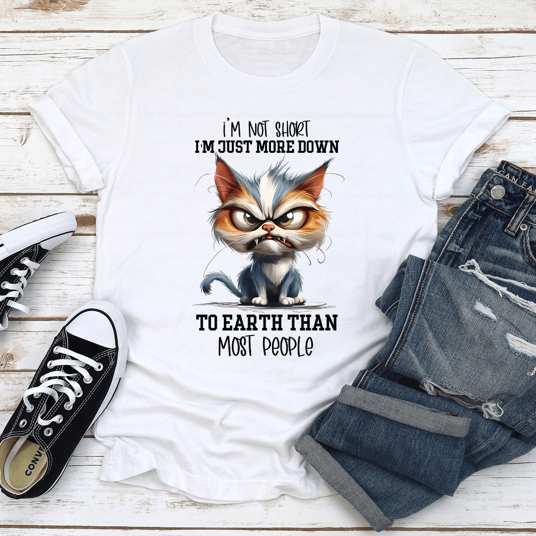 Im Not Short Im Just More Down Tee 2