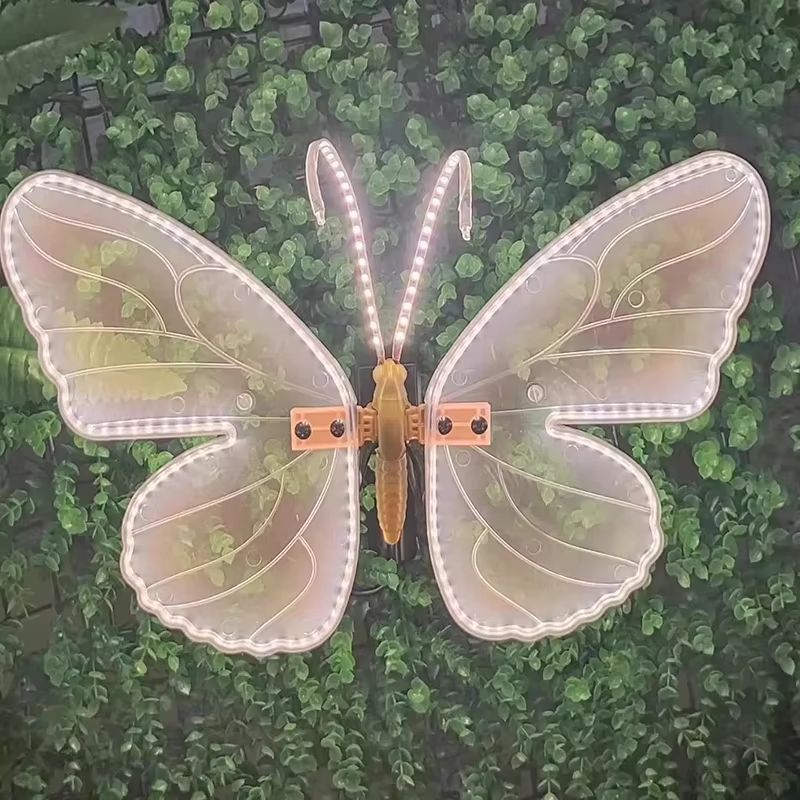 12V LED Butterfly Lights  Outdoor Dynamic  Static Decorative String For Festivals Parties And Home  2