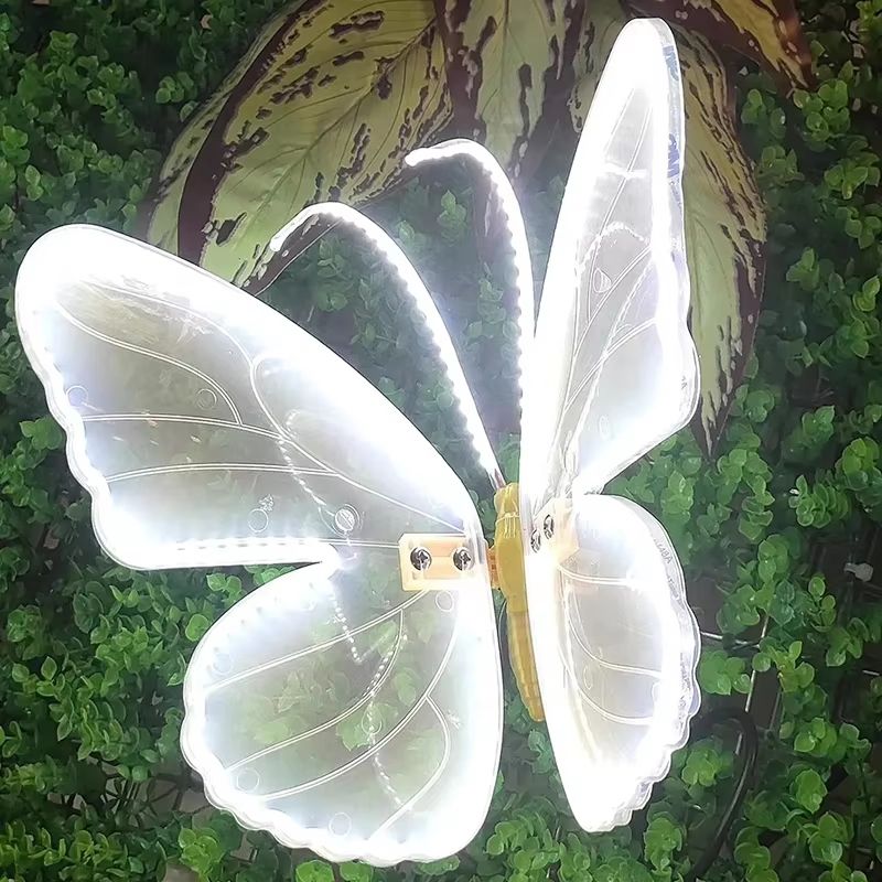 12V LED Butterfly Lights  Outdoor Dynamic  Static Decorative String For Festivals Parties And Home  4