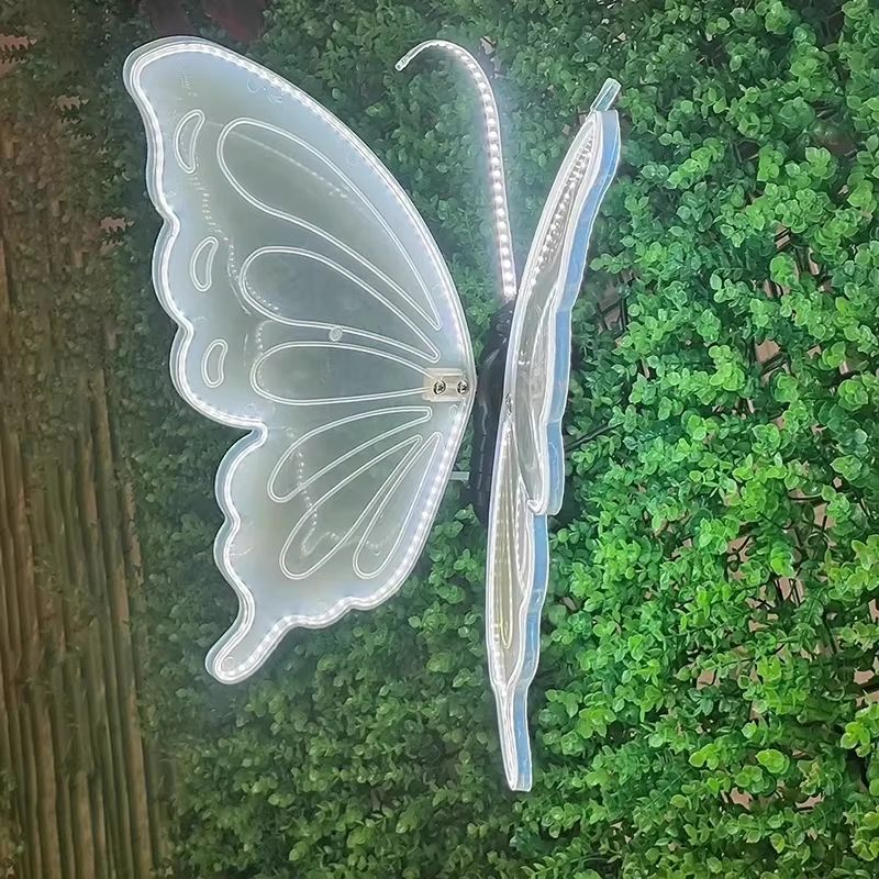 12V LED Butterfly Lights  Outdoor Dynamic  Static Decorative String For Festivals Parties And Home  5