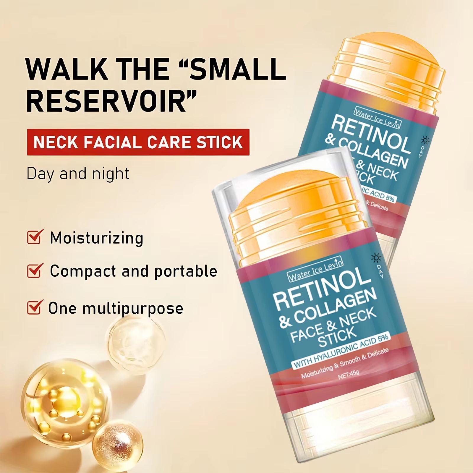 Retinol Collagen Lifting Cream Stick  Firming  Brightening AntiAging Moisturizer 1