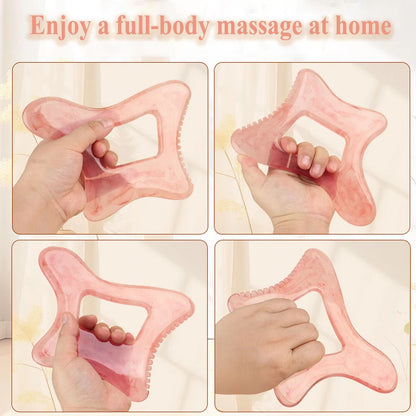 Resin Body Gua Sha Tool  Large Lymphatic Drainage  Cellulite Massage Scraper For Face Back  FullBod 2