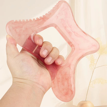 Resin Body Gua Sha Tool  Large Lymphatic Drainage  Cellulite Massage Scraper For Face Back  FullBod 7