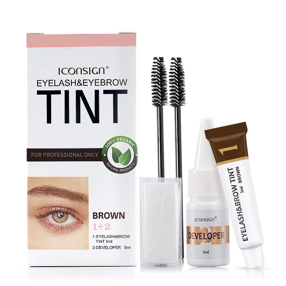 ICONSIGN Professional Eyebrow Tint Kit  Eyelash Dye  LongLasting Color And SalonQuality Results At  5