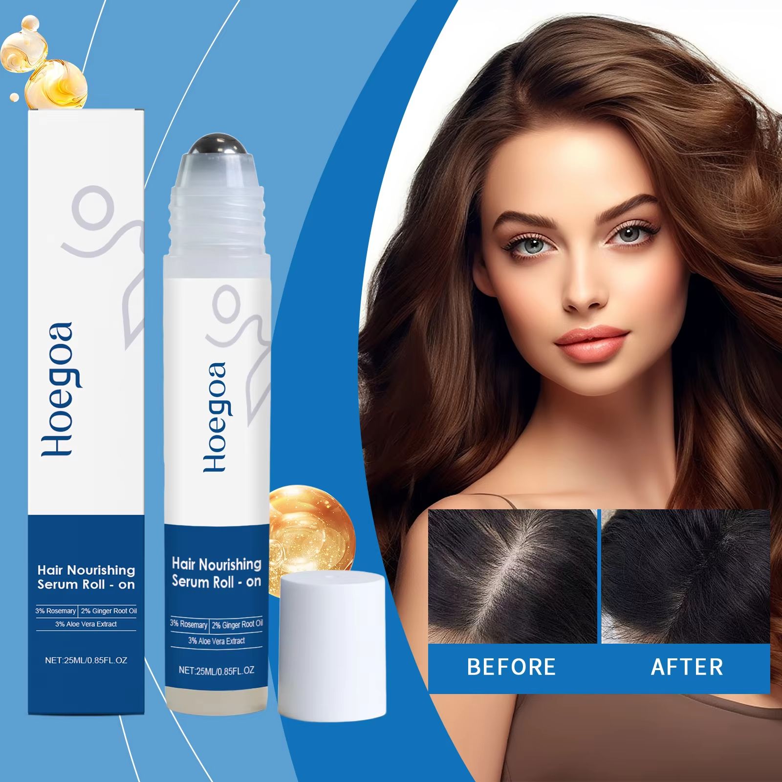 Ginger Hair Growth Oil  Nourishing Scalp Treatment  Hair Loss Serum For Stronger Fuller Hair 2