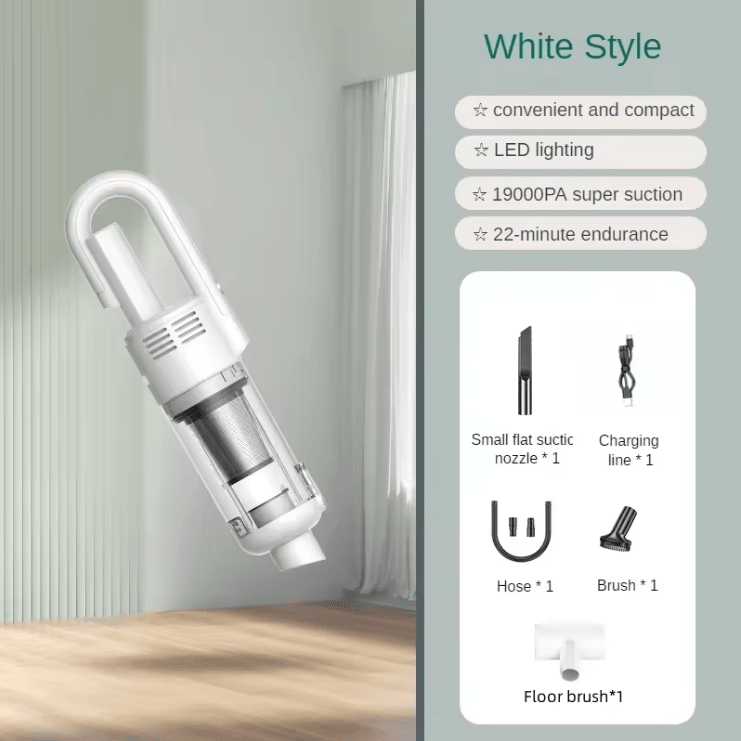 Powerful Wireless Car Vacuum Cleaner With Portable Handheld Design 4